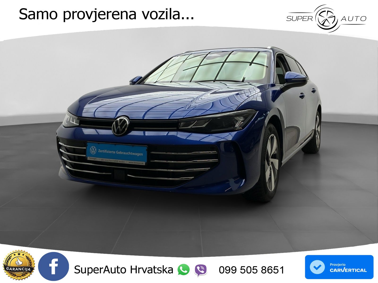 Volkswagen Passat Variant 1.5 eTSI (150 KS) DSG Business LED+GR SJED+ACC