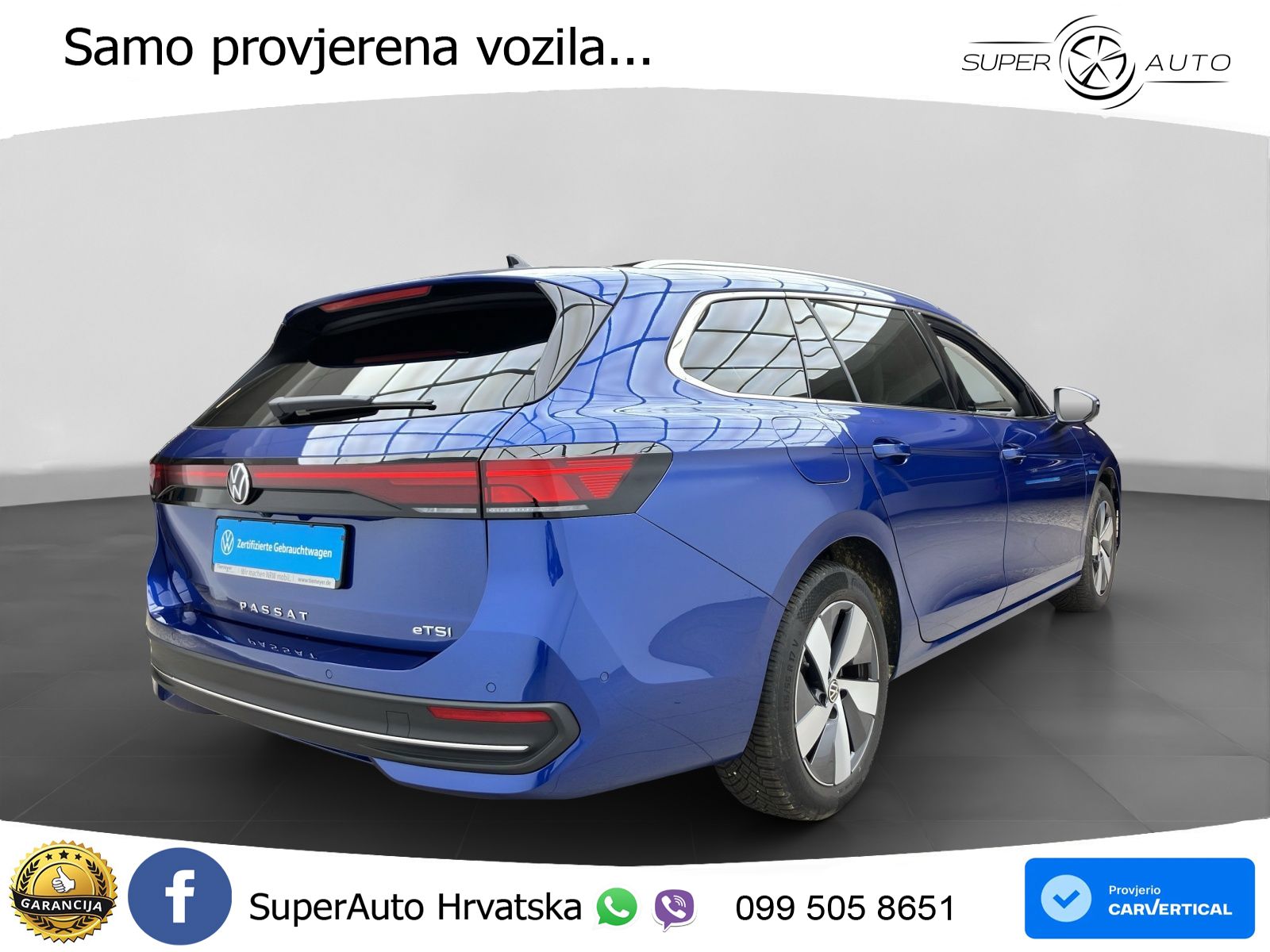 Volkswagen Passat Variant 1.5 eTSI (150 KS) DSG Business LED+GR SJED+ACC