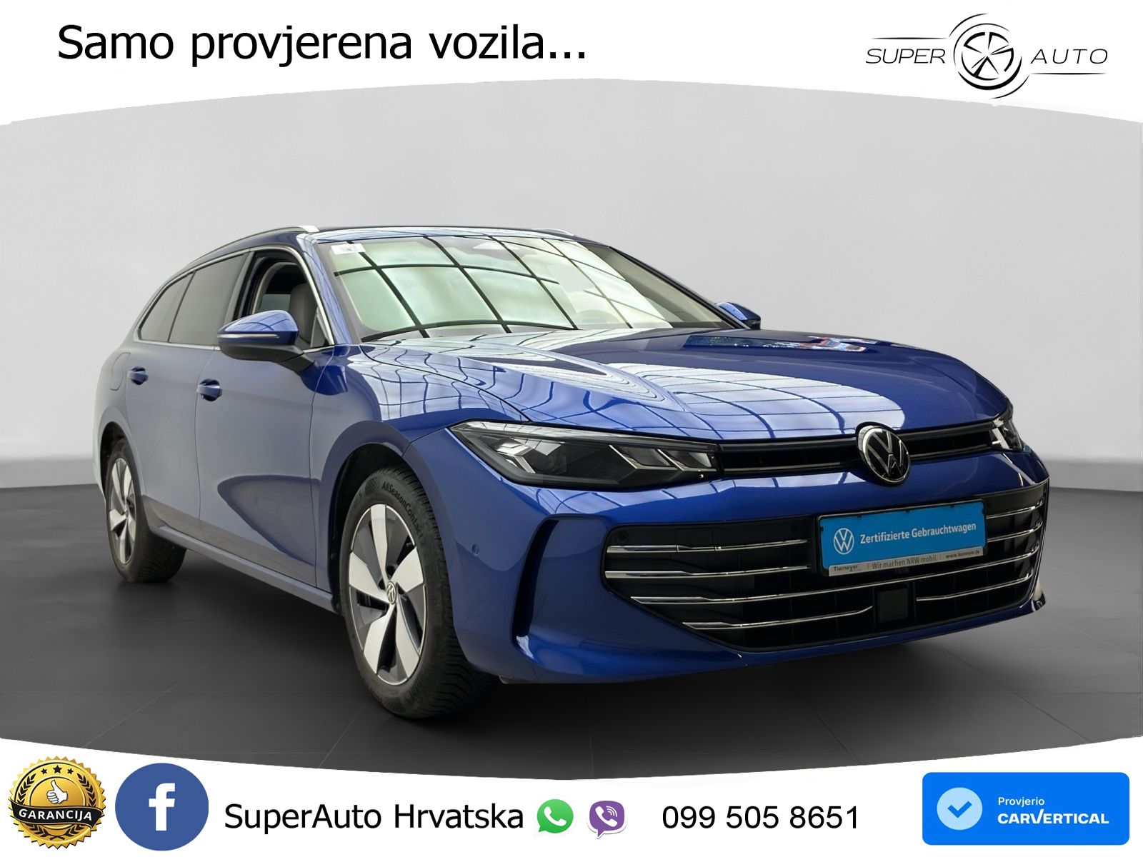 Volkswagen Passat Variant 1.5 eTSI (150 KS) DSG Business LED+GR SJED+ACC