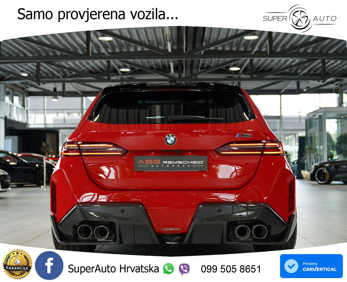 BMW M5 Touring 4.4 V8 (727 KS) xDrive Steptronic LED+GR SJED+ACC