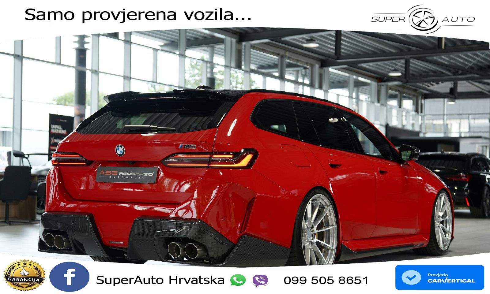 BMW M5 Touring 4.4 V8 (727 KS) xDrive Steptronic LED+GR SJED+ACC