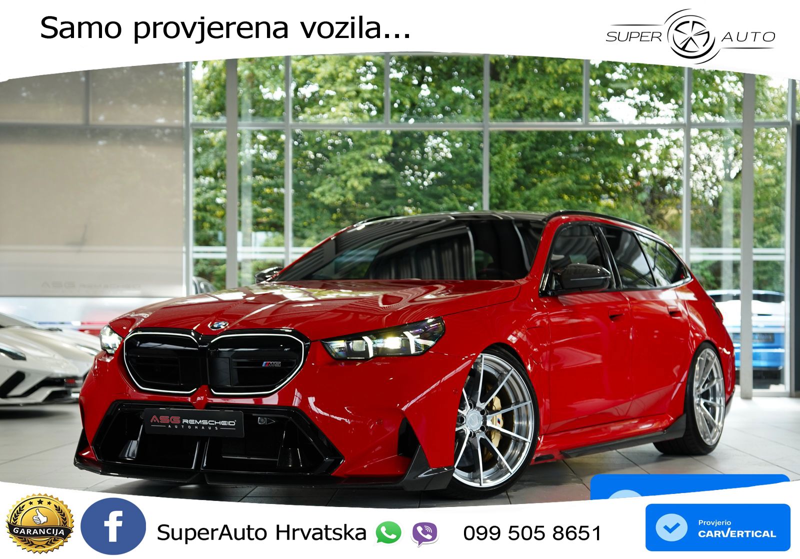 BMW M5 Touring 4.4 V8 (727 KS) xDrive Steptronic LED+GR SJED+ACC