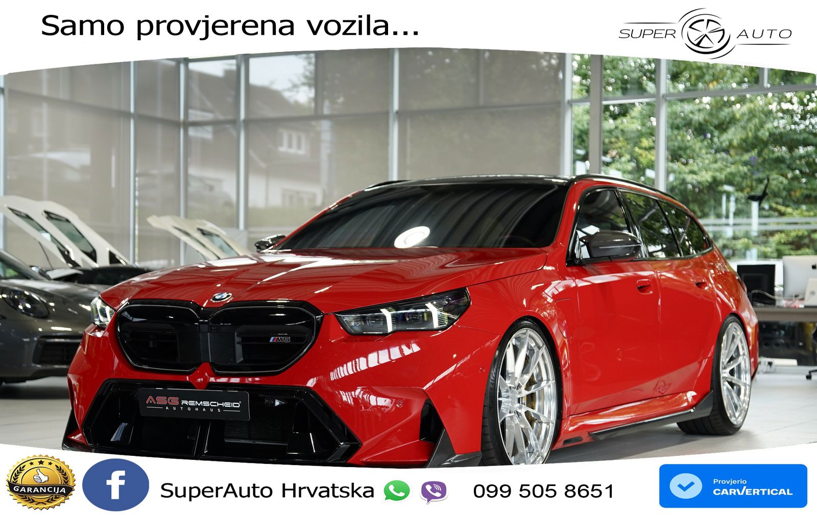 BMW M5 Touring 4.4 V8 (727 KS) xDrive Steptronic LED+GR SJED+ACC