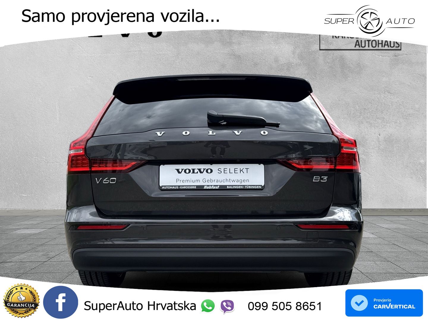 Volvo V60 2.0 B3 DCT LED+GR SJED+ACC