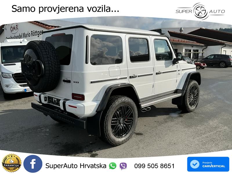 Mercedes AMG G 63 Long V8 (585 KS) 4MATIC 9G-TRONIC AMG SPEEDSHIFT TCT