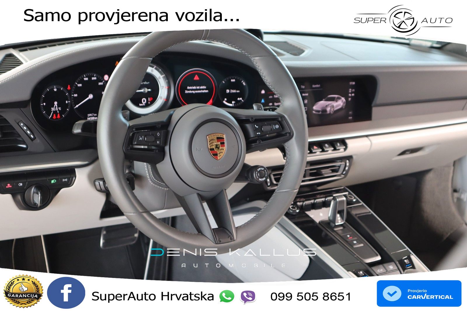 Porsche 911 Turbo 3.8 (580 KS) PDK MATRIX+GR SJED+KAM