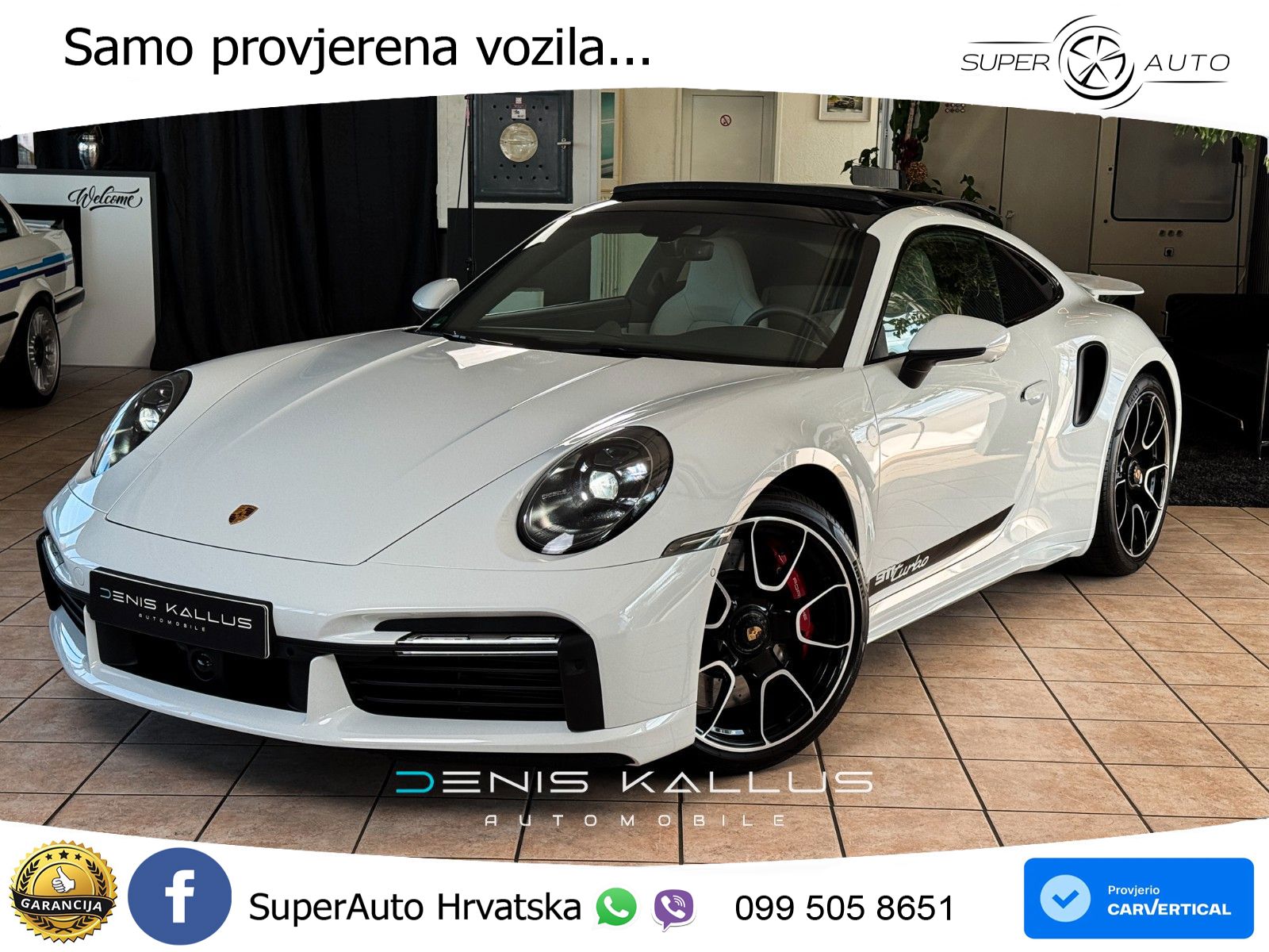 Porsche 911 Turbo 3.8 (580 KS) PDK MATRIX+GR SJED+KAM