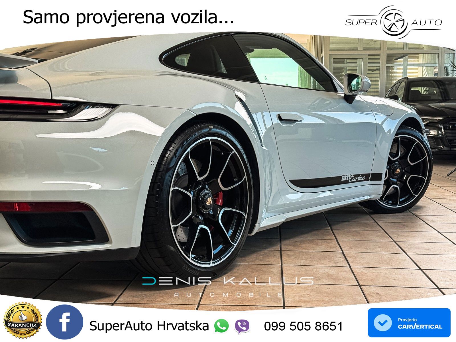 Porsche 911 Turbo 3.8 (580 KS) PDK MATRIX+GR SJED+KAM