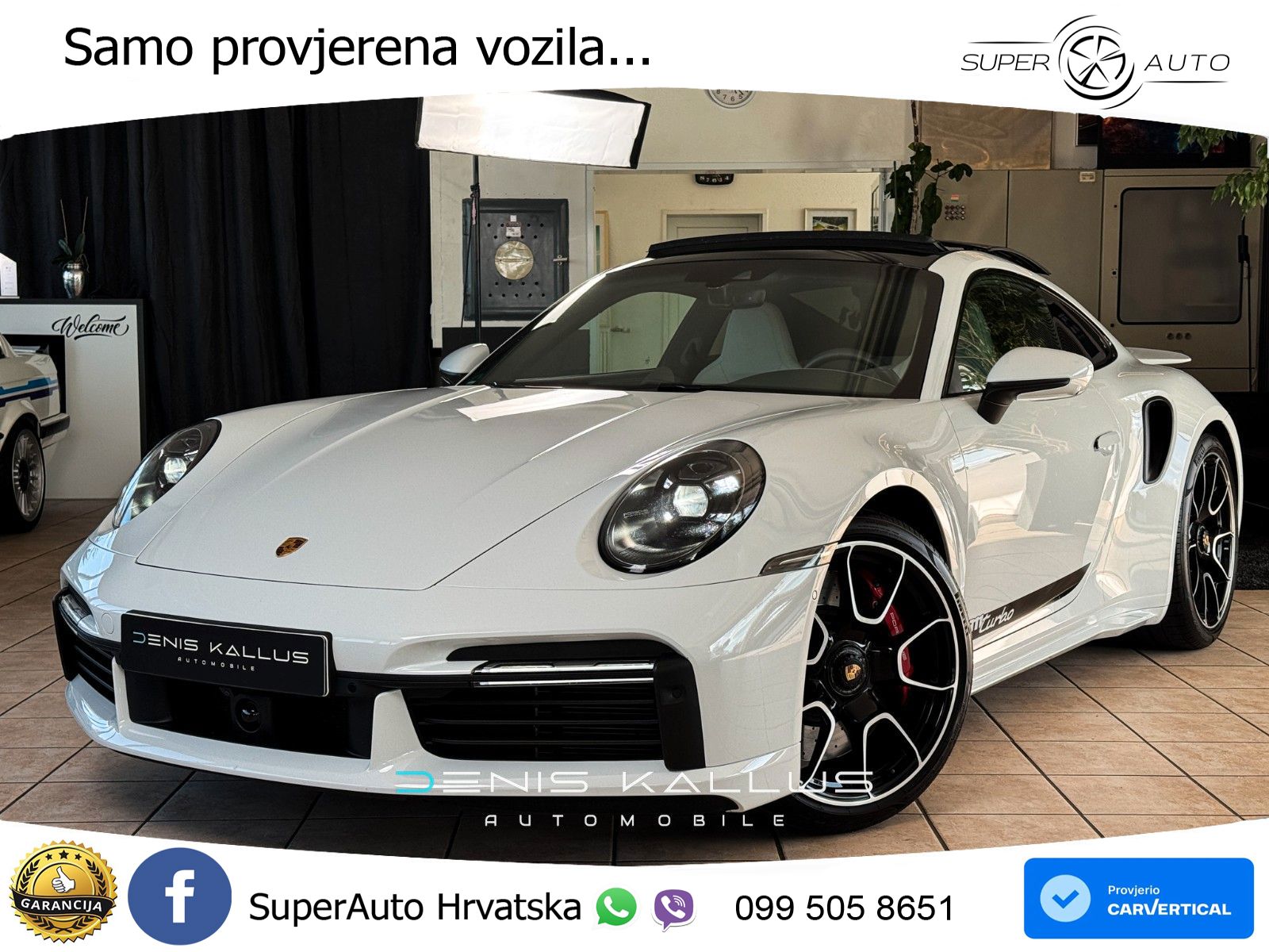 Porsche 911 Turbo 3.8 (580 KS) PDK MATRIX+GR SJED+KAM
