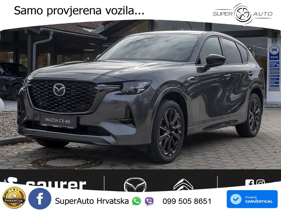 Mazda CX-60 2.5 e-Skyactiv (328 KS) AWD Automatic MATRIX+GR SJED+KAM