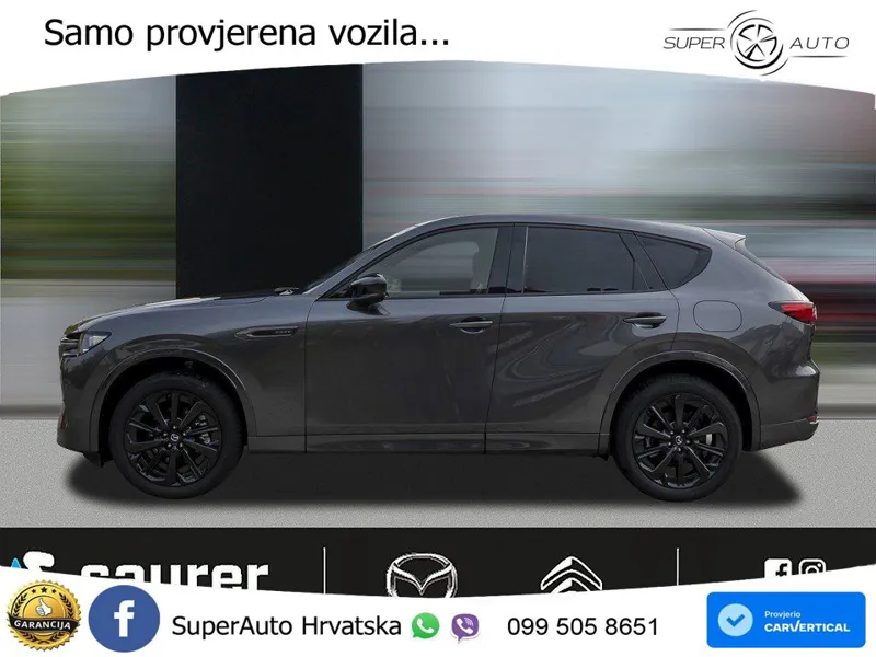 Mazda CX-60 2.5 e-Skyactiv (328 KS) AWD Automatic MATRIX+GR SJED+KAM