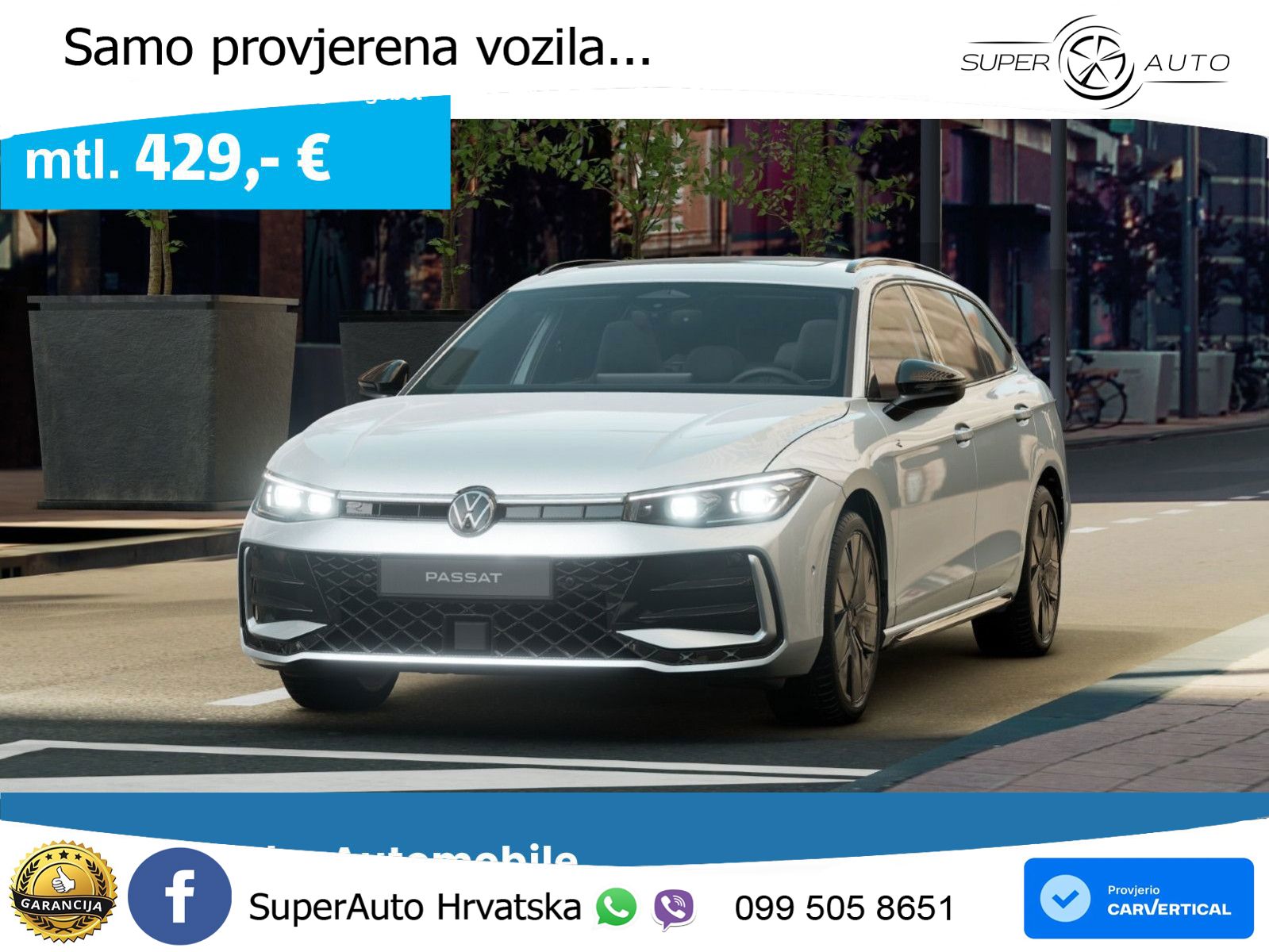 Volkswagen Passat Variant 2.0 TDI (193 KS) 4MOTION DSG R-Line MATRIX+GR SJED+KAM