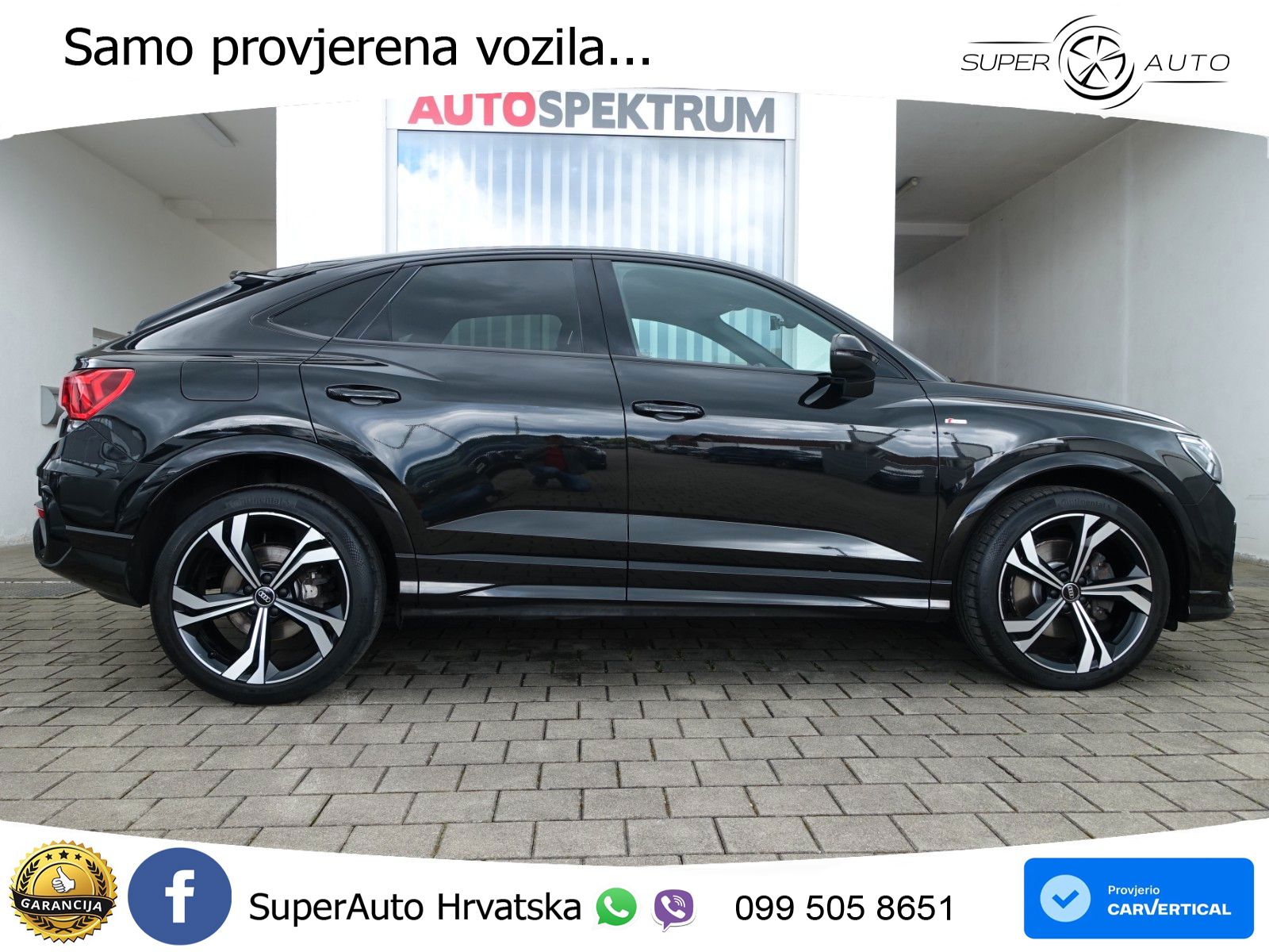 Audi Q3 Sportback 40 TDI (200 KS) quattro S tronic S line MATRIX+GR SJED+KAM