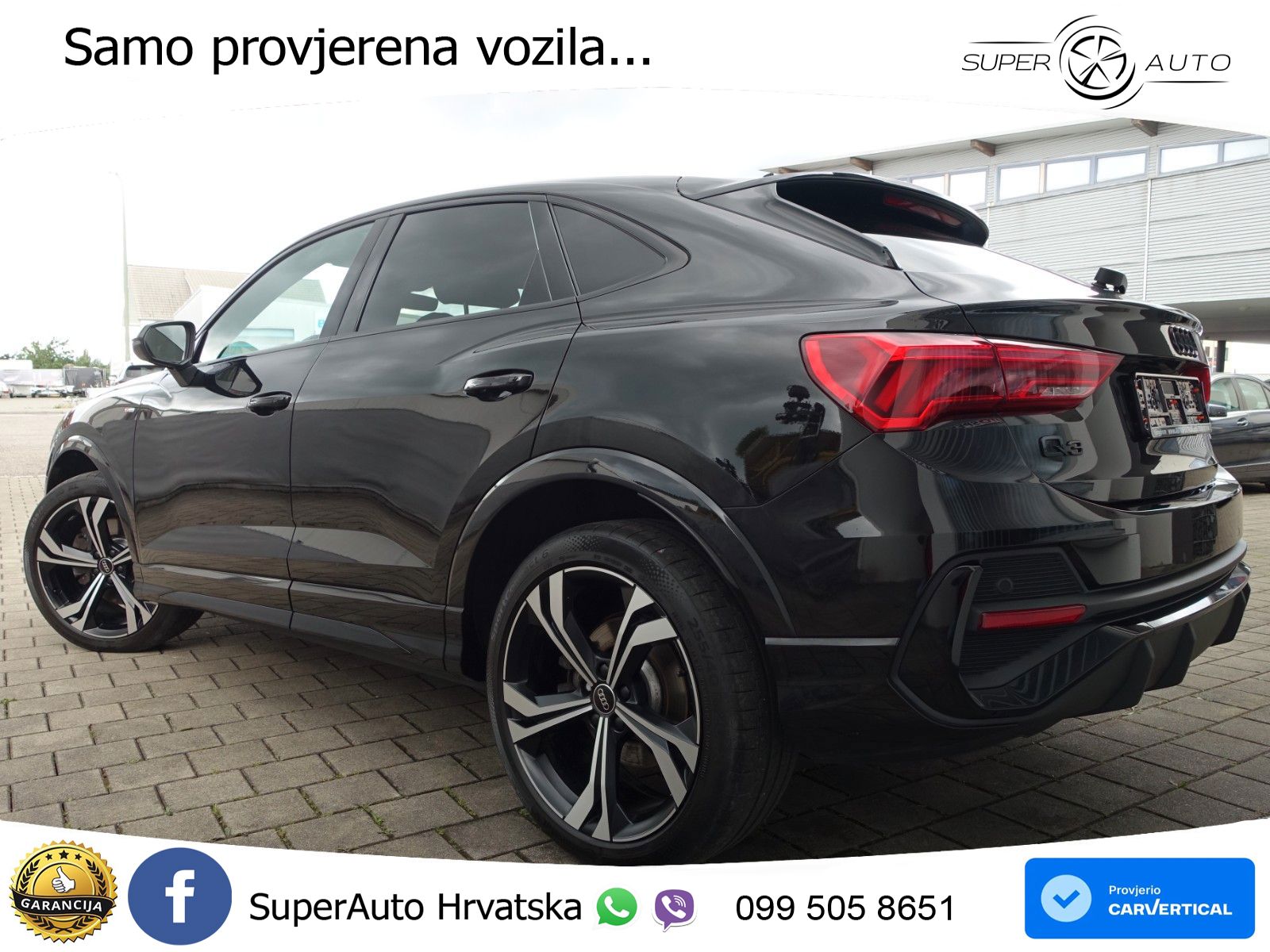 Audi Q3 Sportback 40 TDI (200 KS) quattro S tronic S line MATRIX+GR SJED+KAM