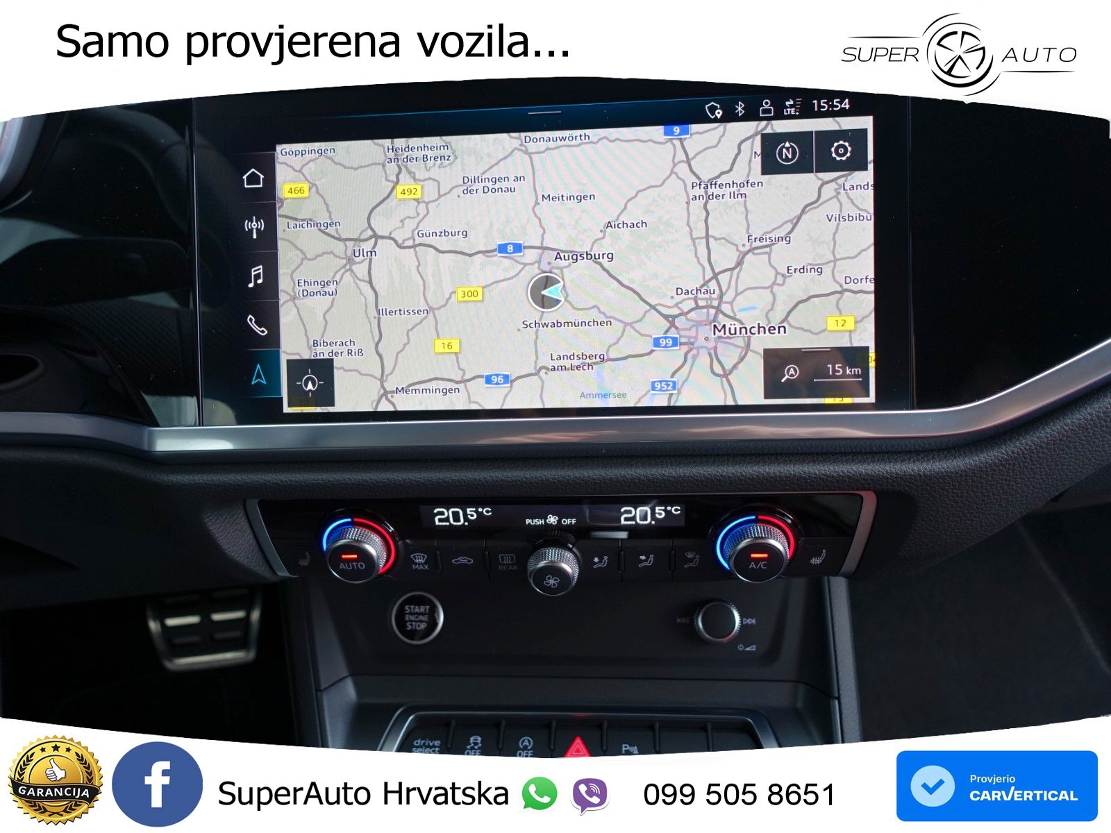 Audi Q3 Sportback 40 TDI (200 KS) quattro S tronic S line MATRIX+GR SJED+KAM