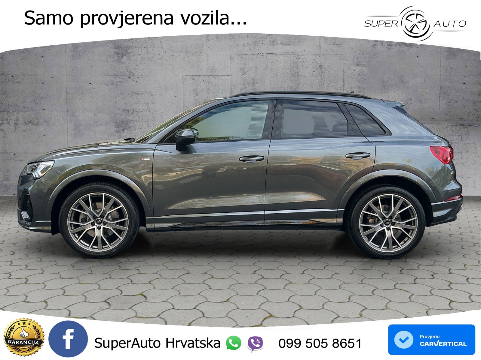 Audi Q3 45 TFSI (245 KS) quattro S tronic S line LED+GR SJED+ACC