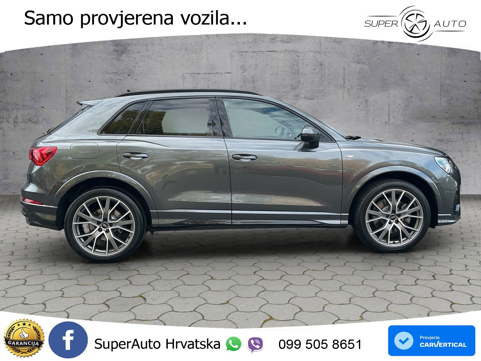 Audi Q3 45 TFSI (245 KS) quattro S tronic S line LED+GR SJED+ACC