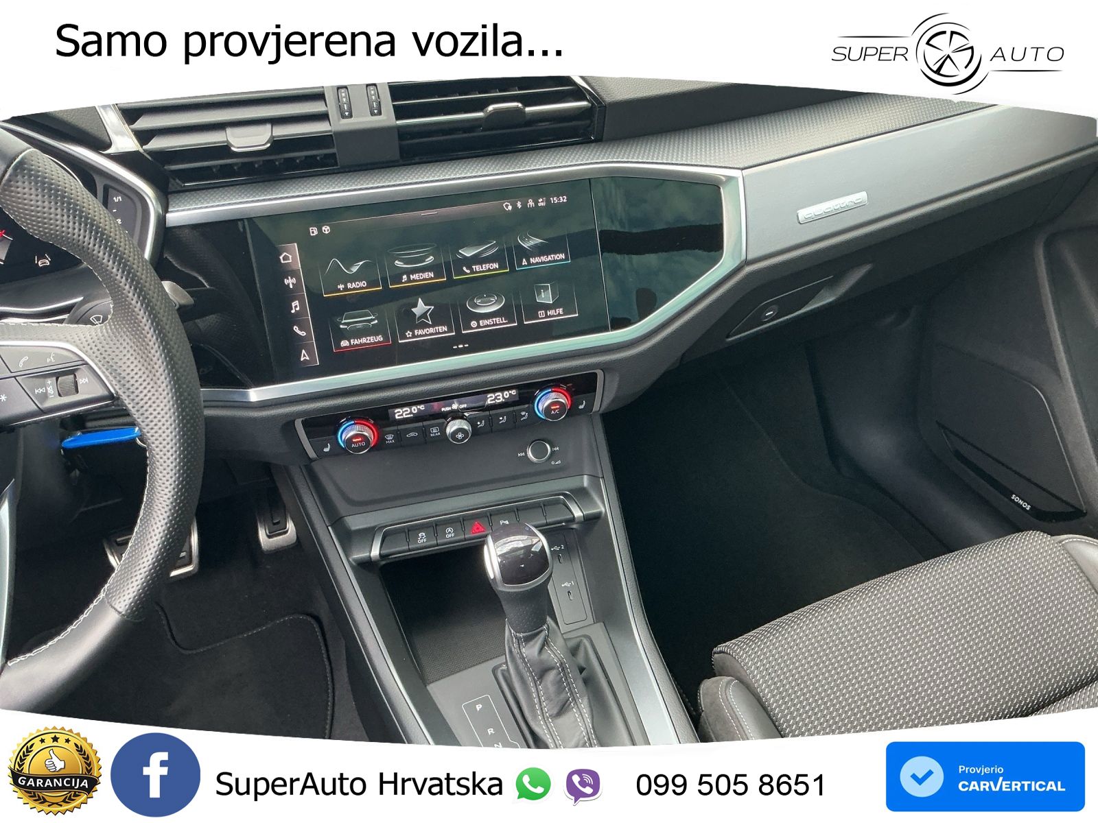 Audi Q3 45 TFSI (245 KS) quattro S tronic S line LED+GR SJED+ACC