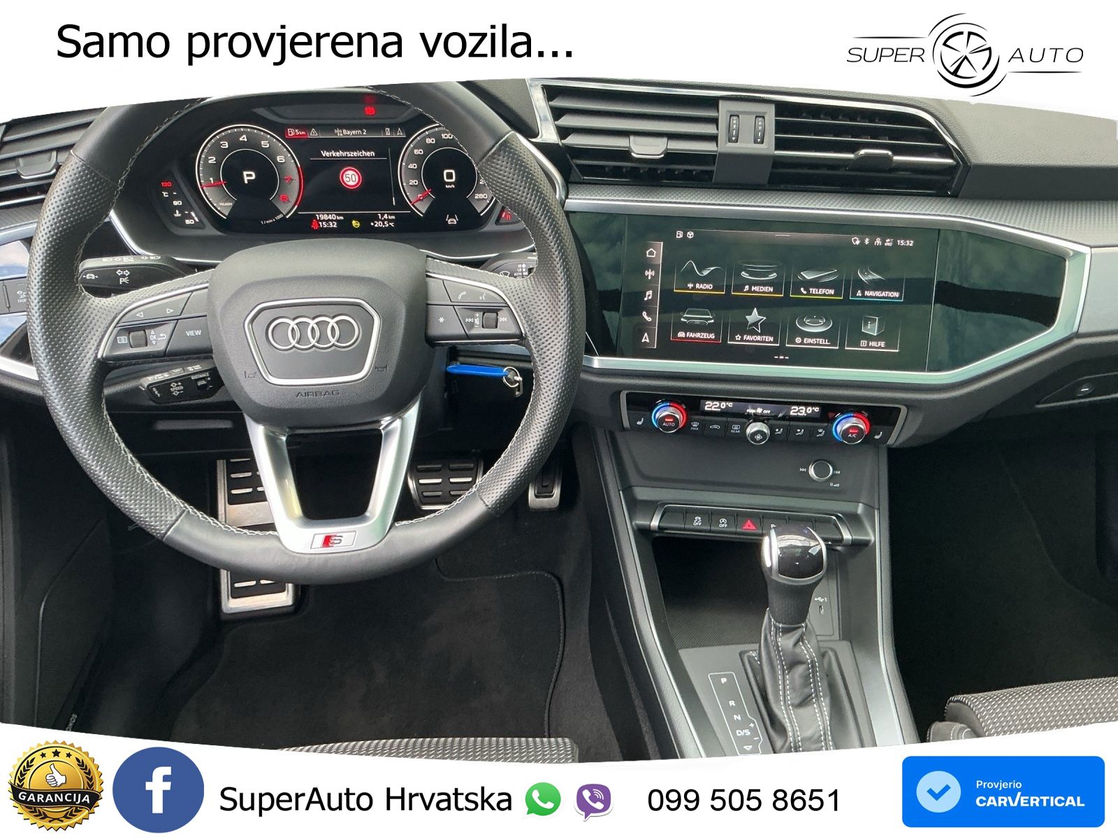 Audi Q3 45 TFSI (245 KS) quattro S tronic S line LED+GR SJED+ACC