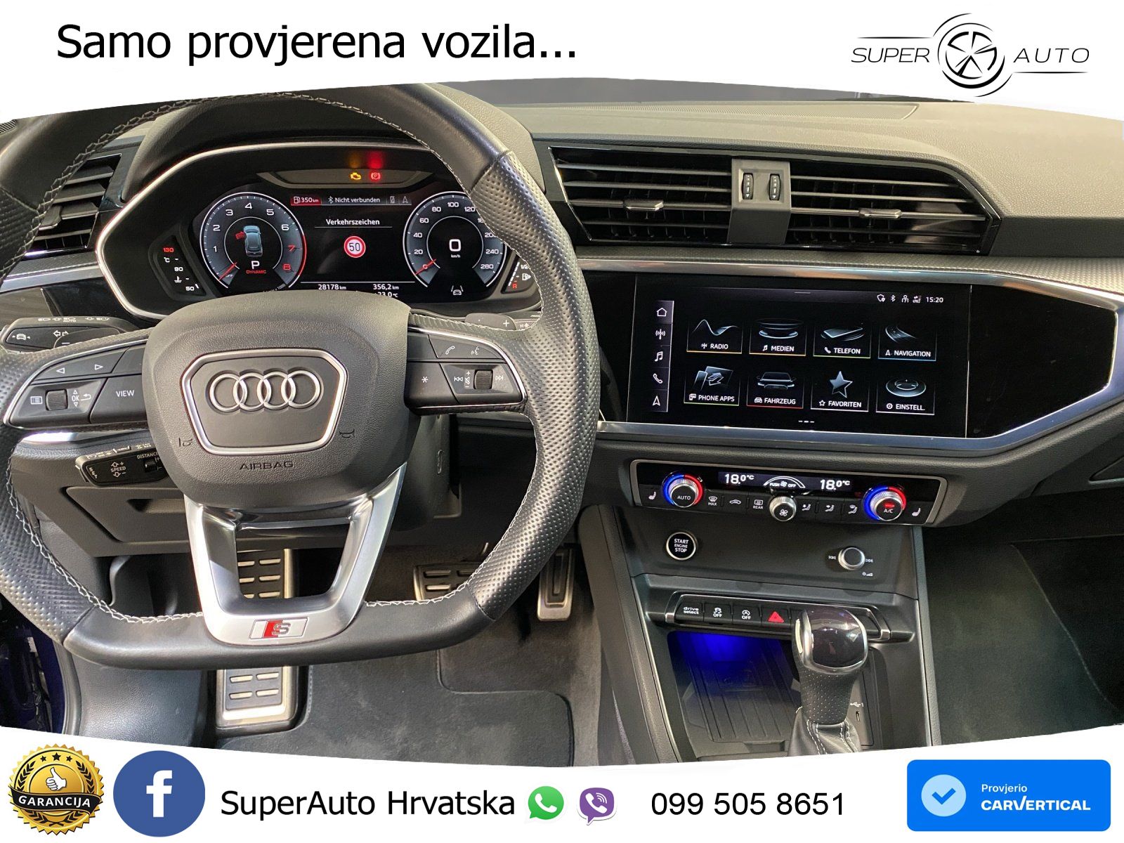 Audi Q3 35 TFSI (150 KS) S tronic S line MATRIX+GR SJED+KAM