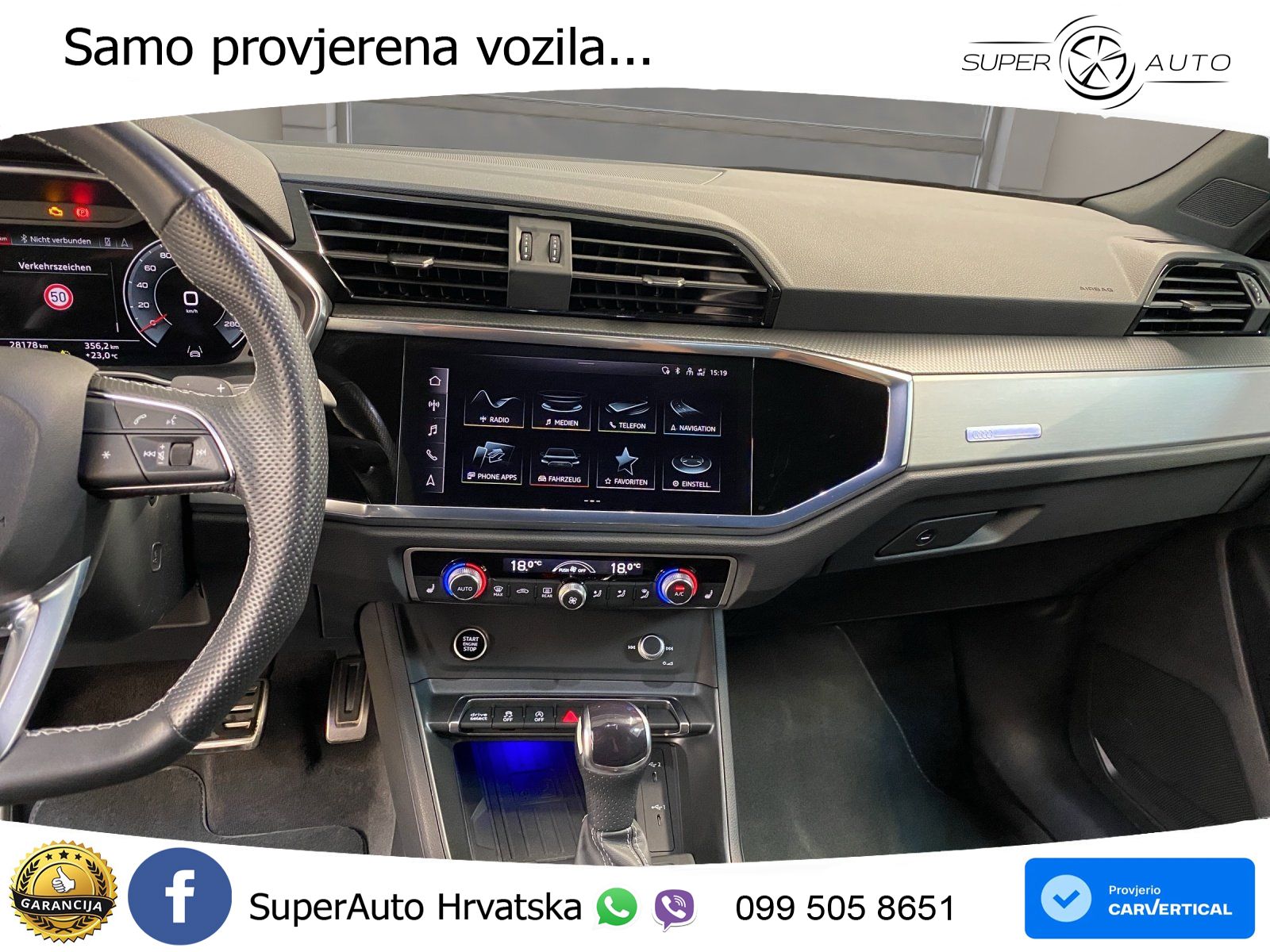Audi Q3 35 TFSI (150 KS) S tronic S line MATRIX+GR SJED+KAM