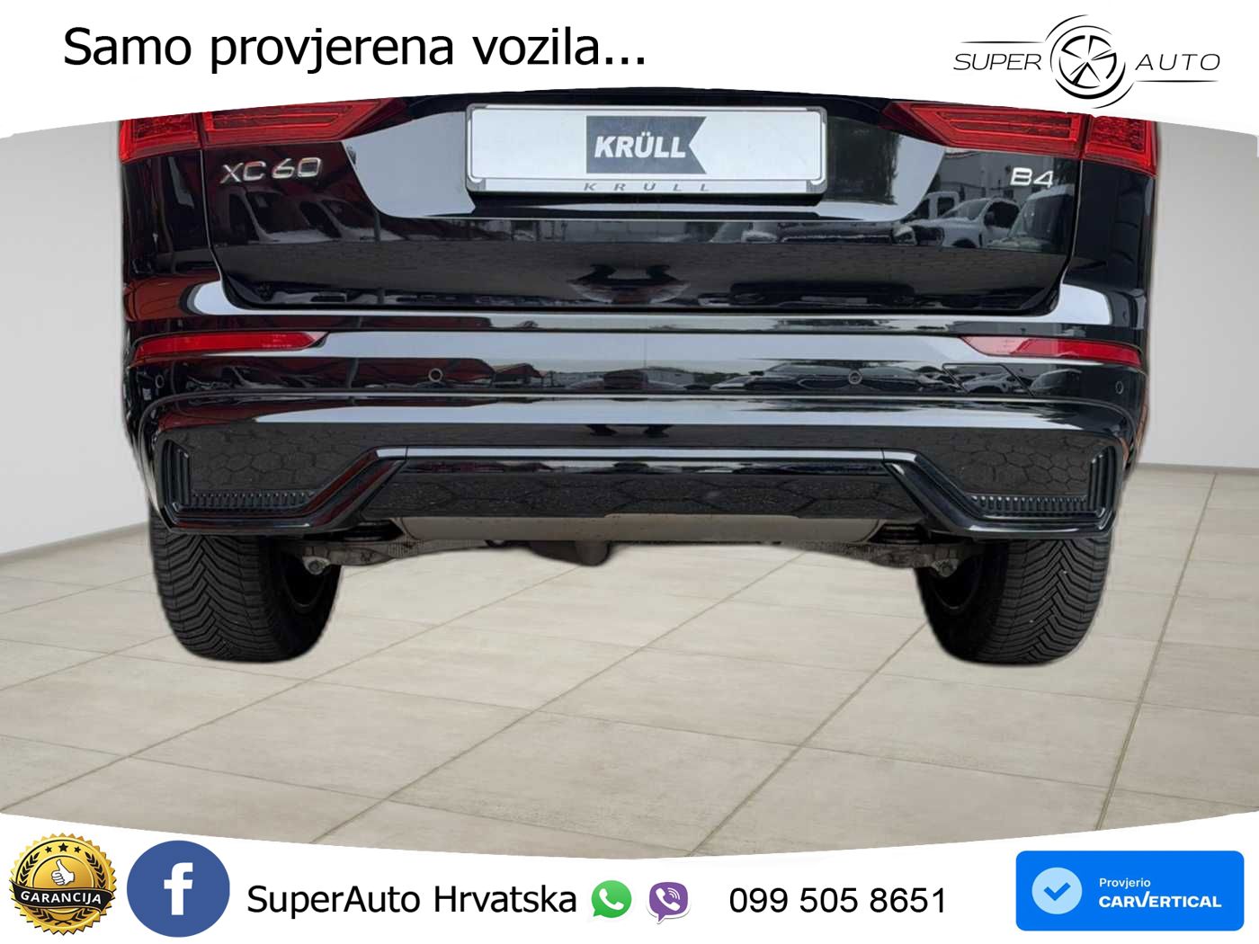 Volvo XC60 B4 Diesel FWD Geartronic LED+GR SJED+ACC