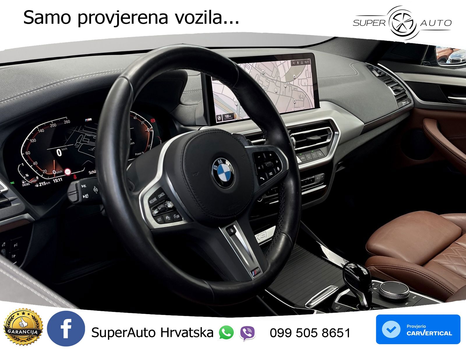 BMW X3 30d xDrive Steptronic M Sport LED+GR SJED+ACC