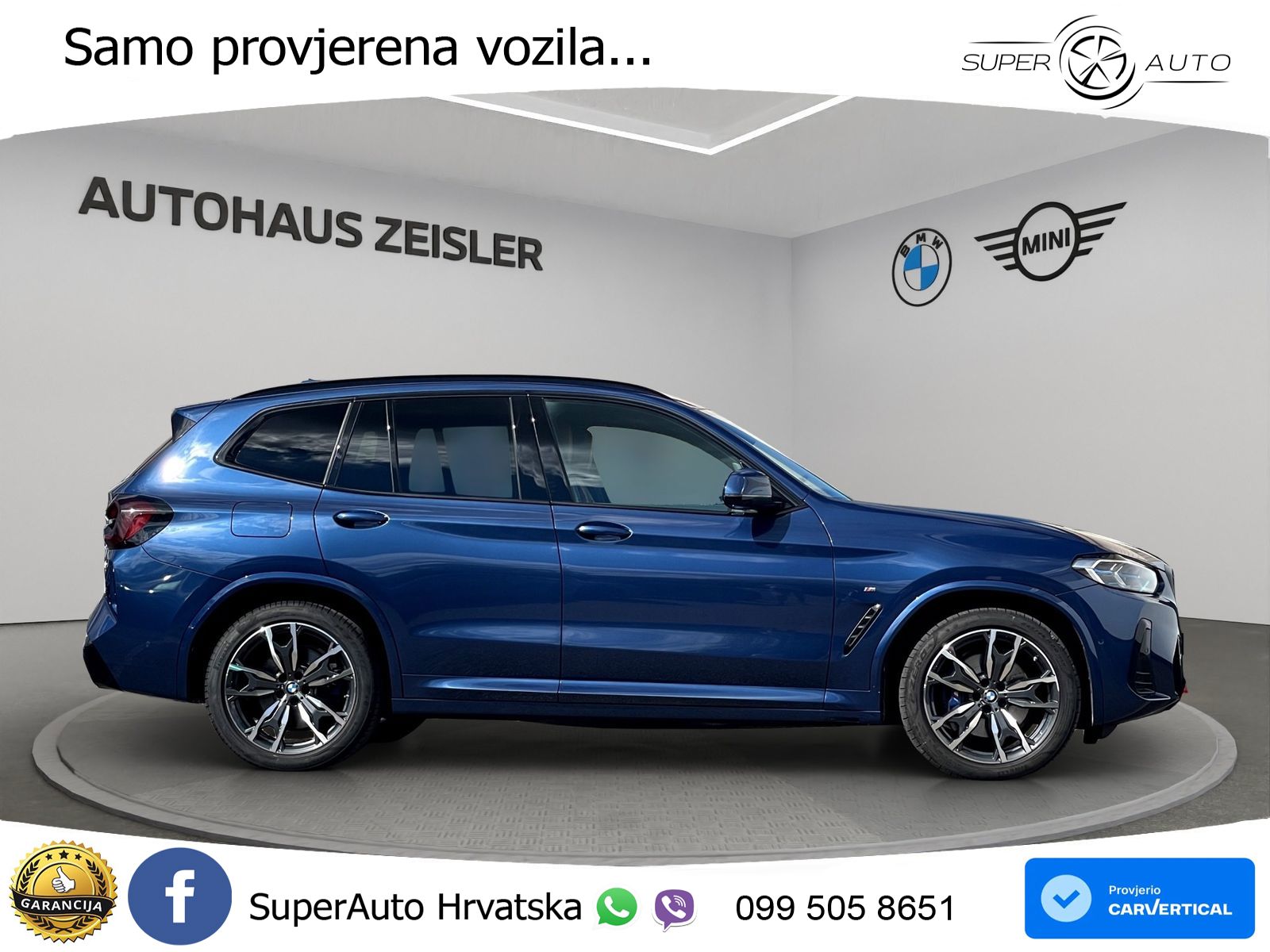 BMW X3 30d xDrive Steptronic M Sport LED+GR SJED+ACC