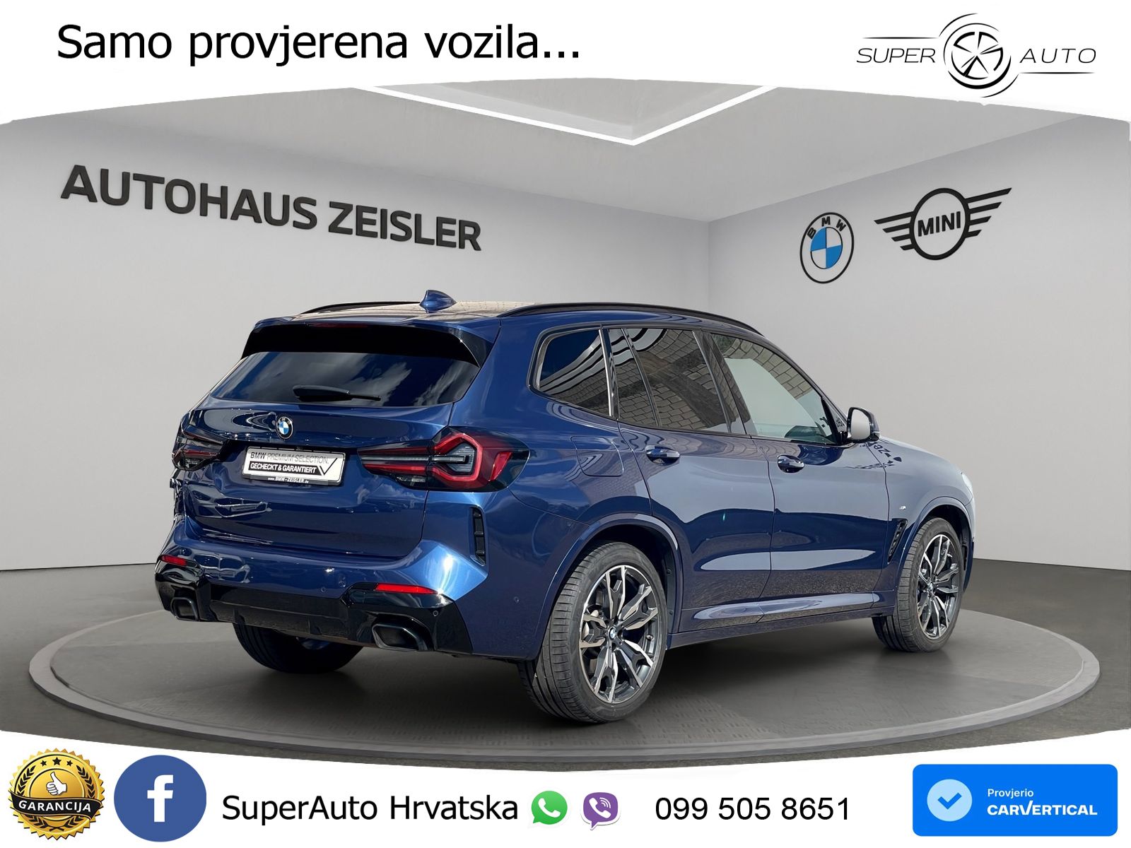 BMW X3 30d xDrive Steptronic M Sport LED+GR SJED+ACC