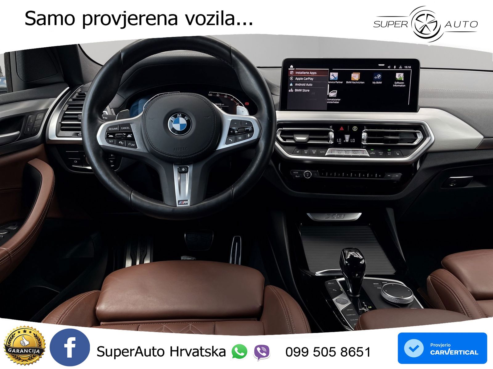 BMW X3 30d xDrive Steptronic M Sport LED+GR SJED+ACC