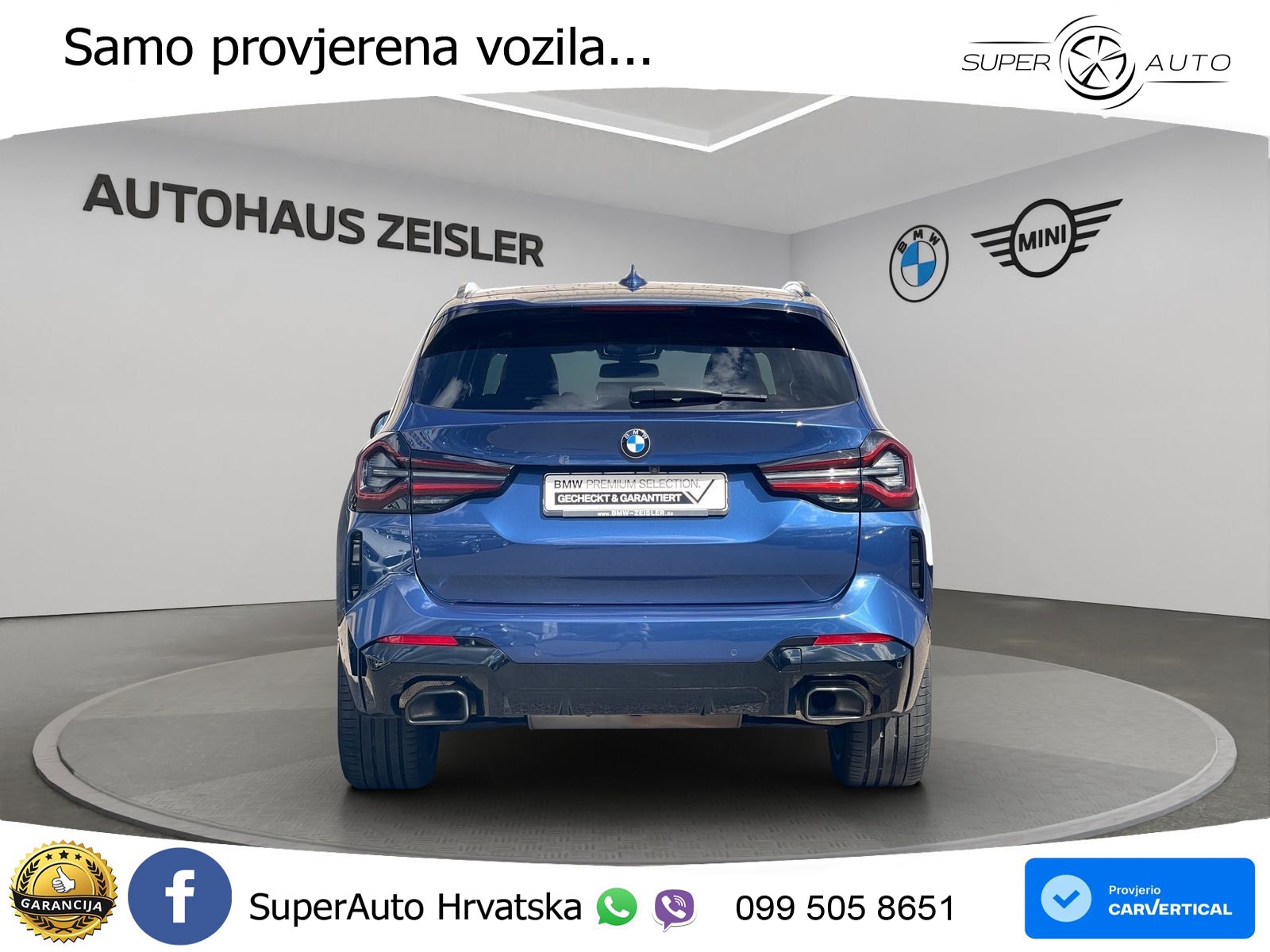 BMW X3 30d xDrive Steptronic M Sport LED+GR SJED+ACC