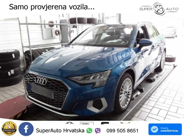 Audi A3 40 TFSI (190 KS) quattro S tronic