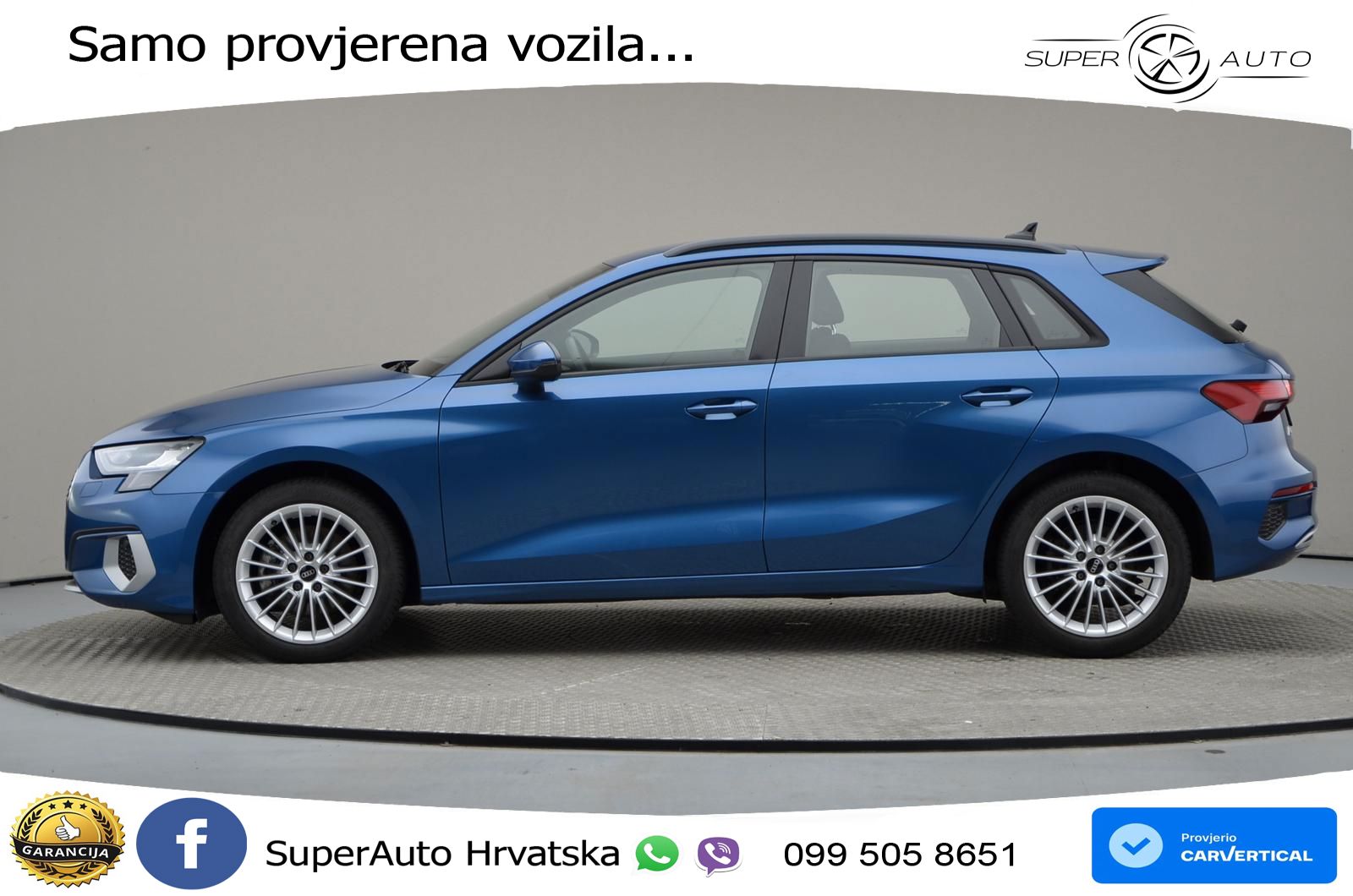 Audi A3 40 TFSI (190 KS) quattro S tronic