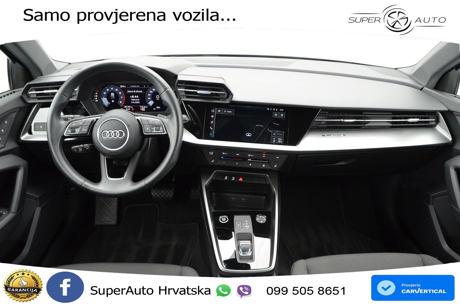 Audi A3 40 TFSI (190 KS) quattro S tronic