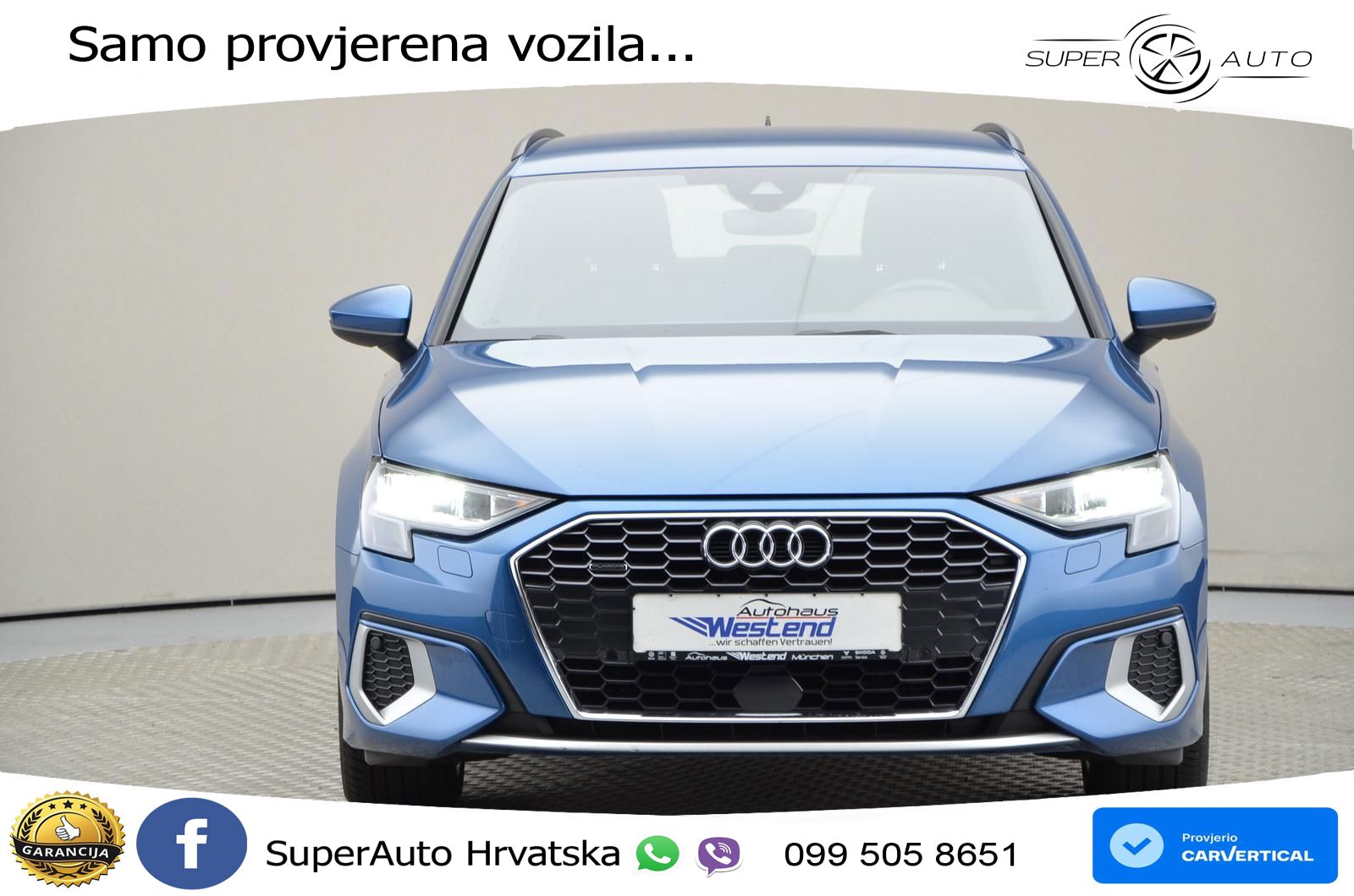 Audi A3 40 TFSI (190 KS) quattro S tronic