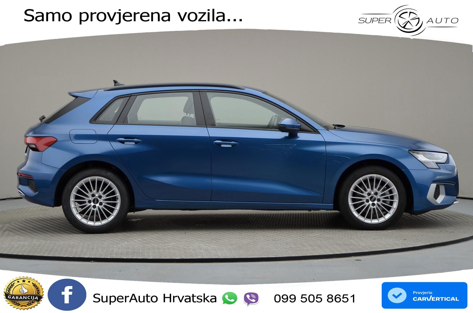 Audi A3 40 TFSI (190 KS) quattro S tronic