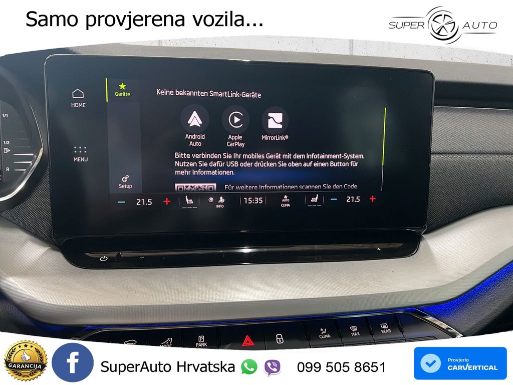 Škoda Octavia Combi 2.0 TDI (150 KS) DSG LED+GR SJED+ACC
