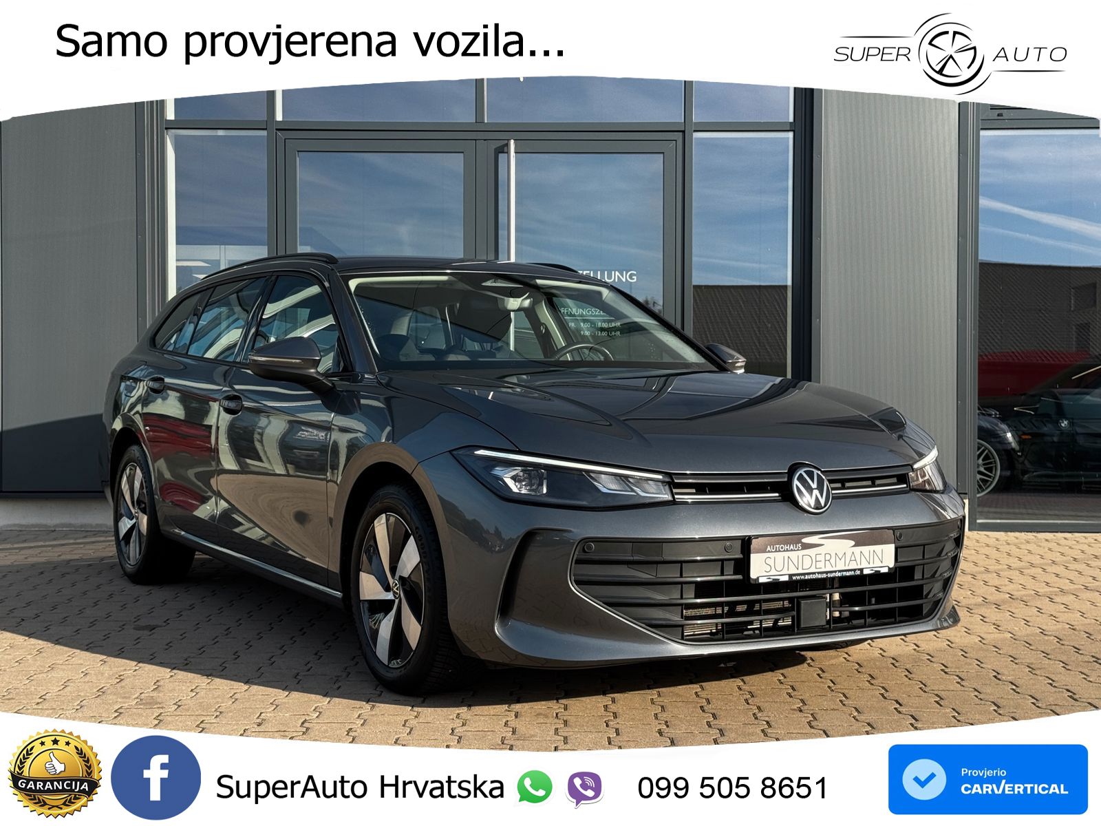 Volkswagen Passat Variant 1.5 eTSI (150 KS) DSG LED+GR SJED+ACC