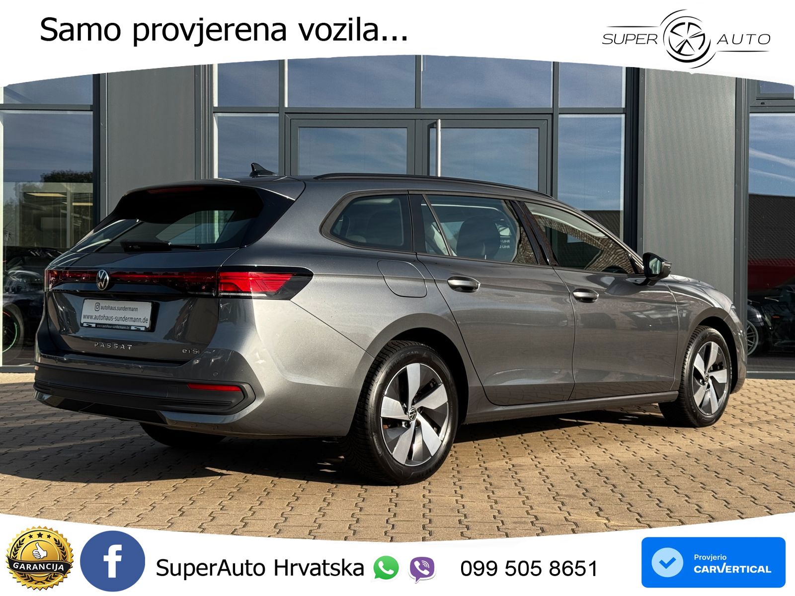Volkswagen Passat Variant 1.5 eTSI (150 KS) DSG LED+GR SJED+ACC