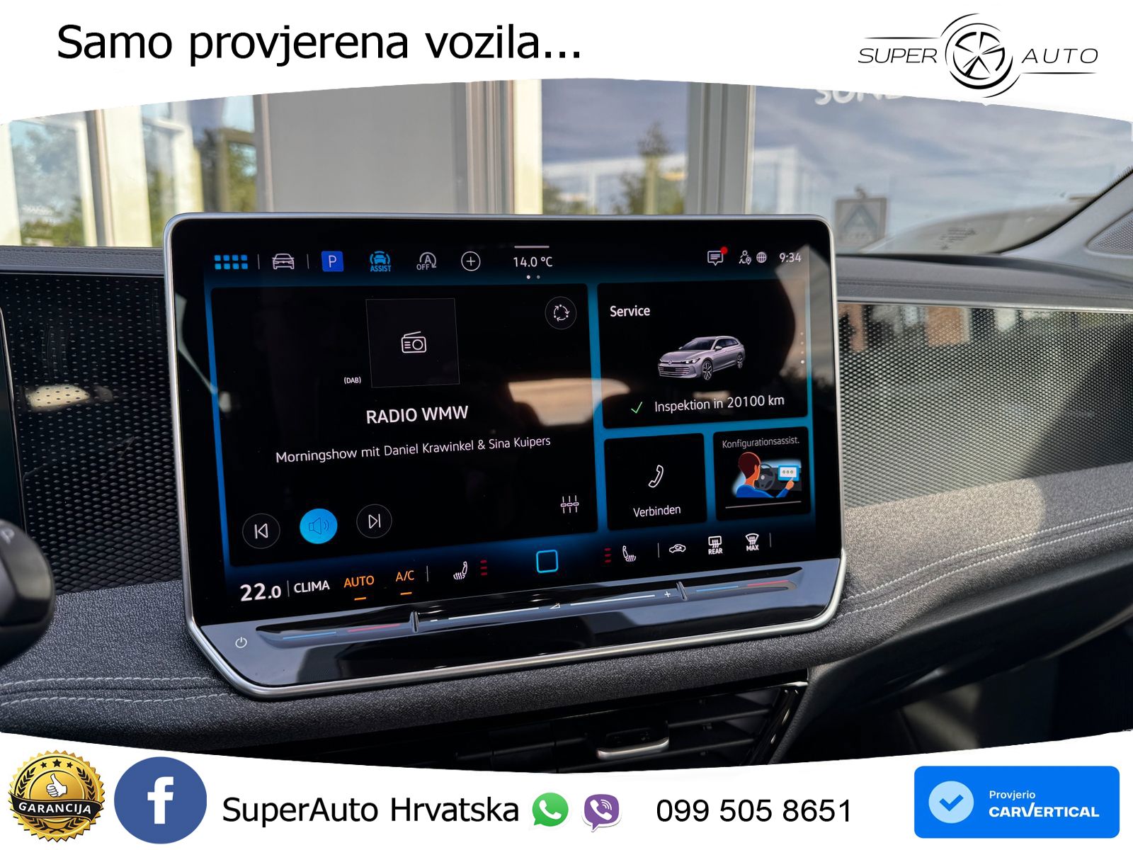 Volkswagen Passat Variant 1.5 eTSI (150 KS) DSG LED+GR SJED+ACC