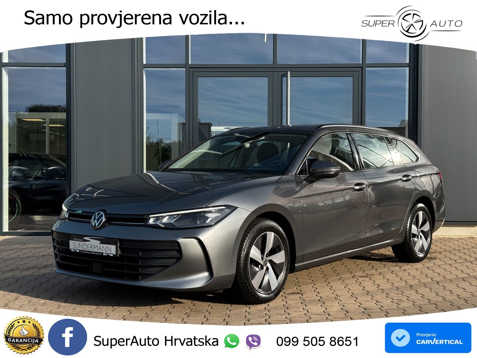 Volkswagen Passat Variant 1.5 eTSI (150 KS) DSG LED+GR SJED+ACC