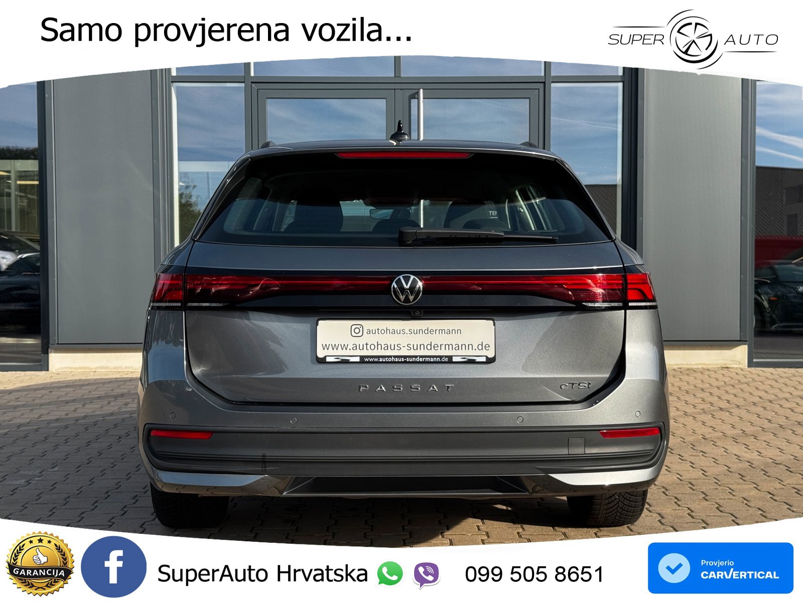 Volkswagen Passat Variant 1.5 eTSI (150 KS) DSG LED+GR SJED+ACC