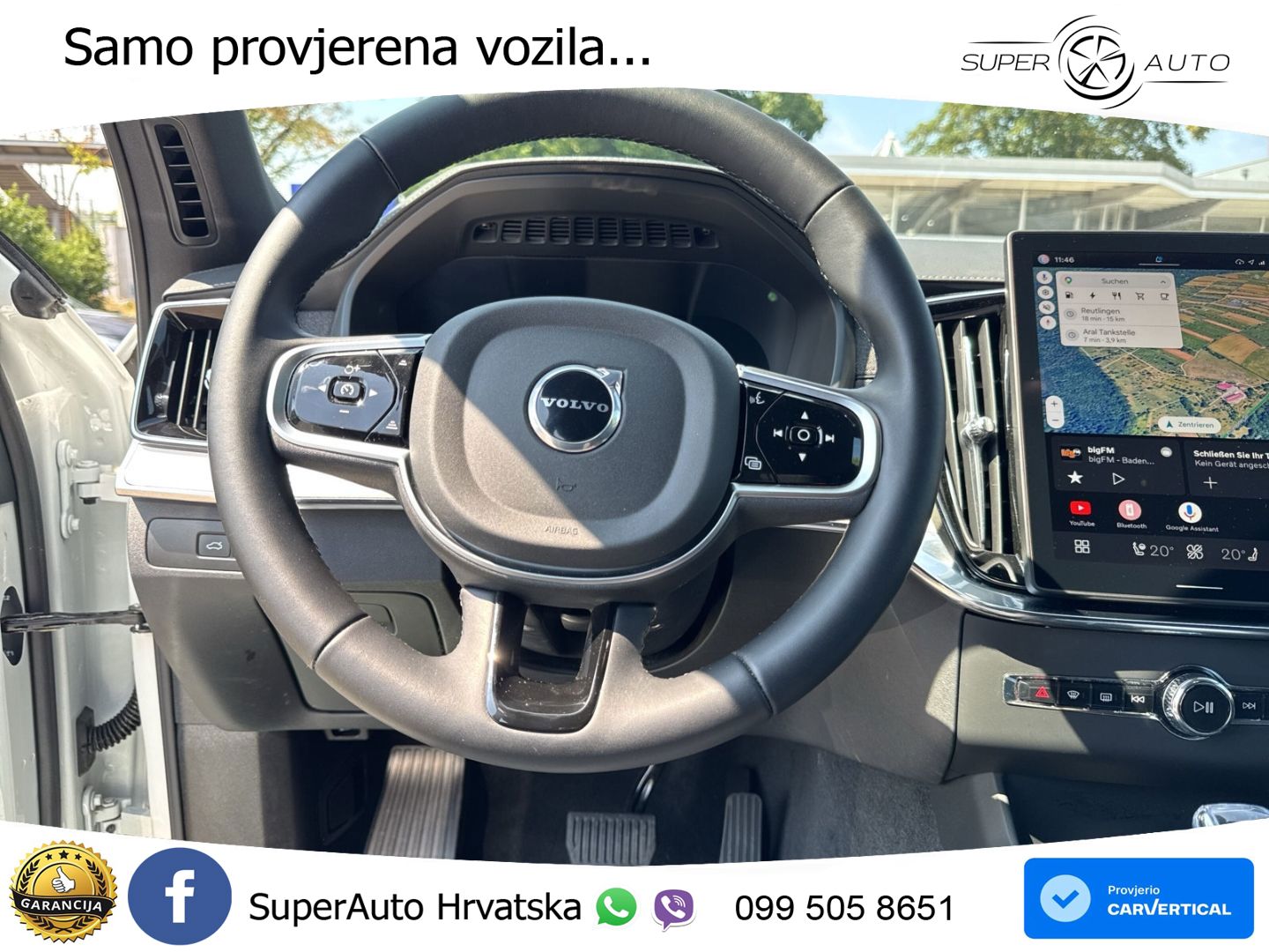 Volvo XC90 2.0 T8 AWD Automatic MATRIX+GR SJED+KAM