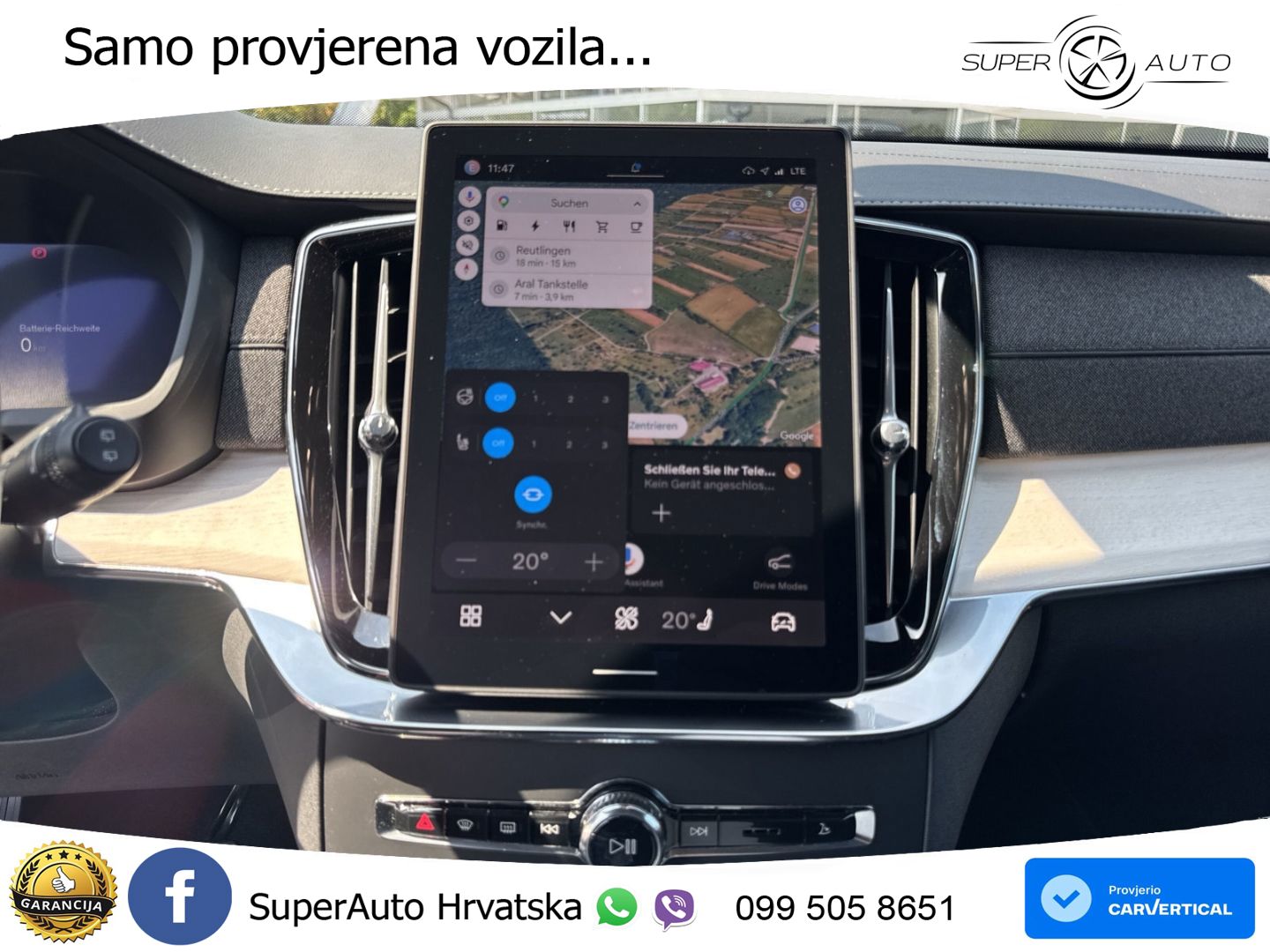 Volvo XC90 2.0 T8 AWD Automatic MATRIX+GR SJED+KAM