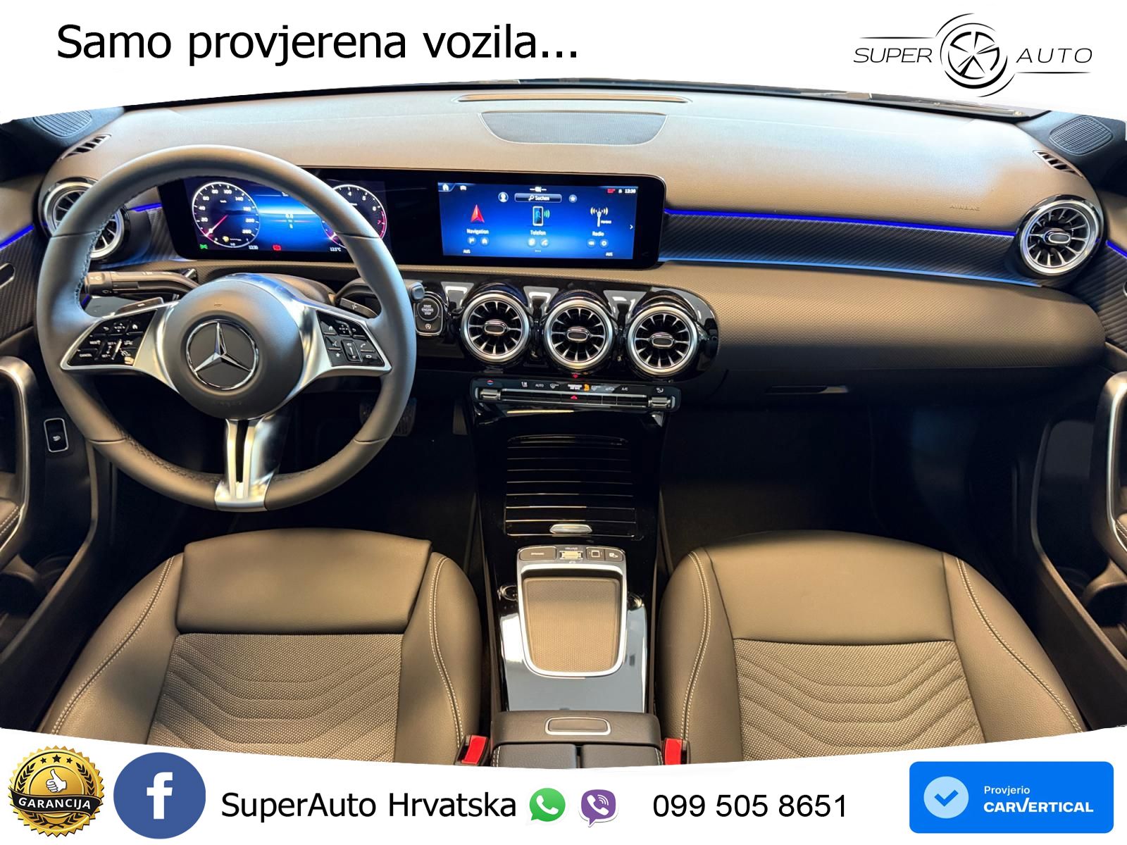 Mercedes-Benz A 200 7G-DCT LED+GR SJED+ACC