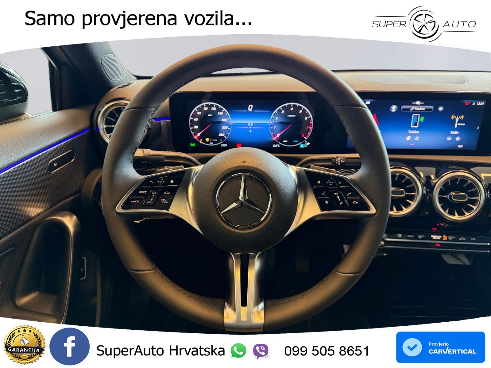 Mercedes-Benz A 200 7G-DCT LED+GR SJED+ACC
