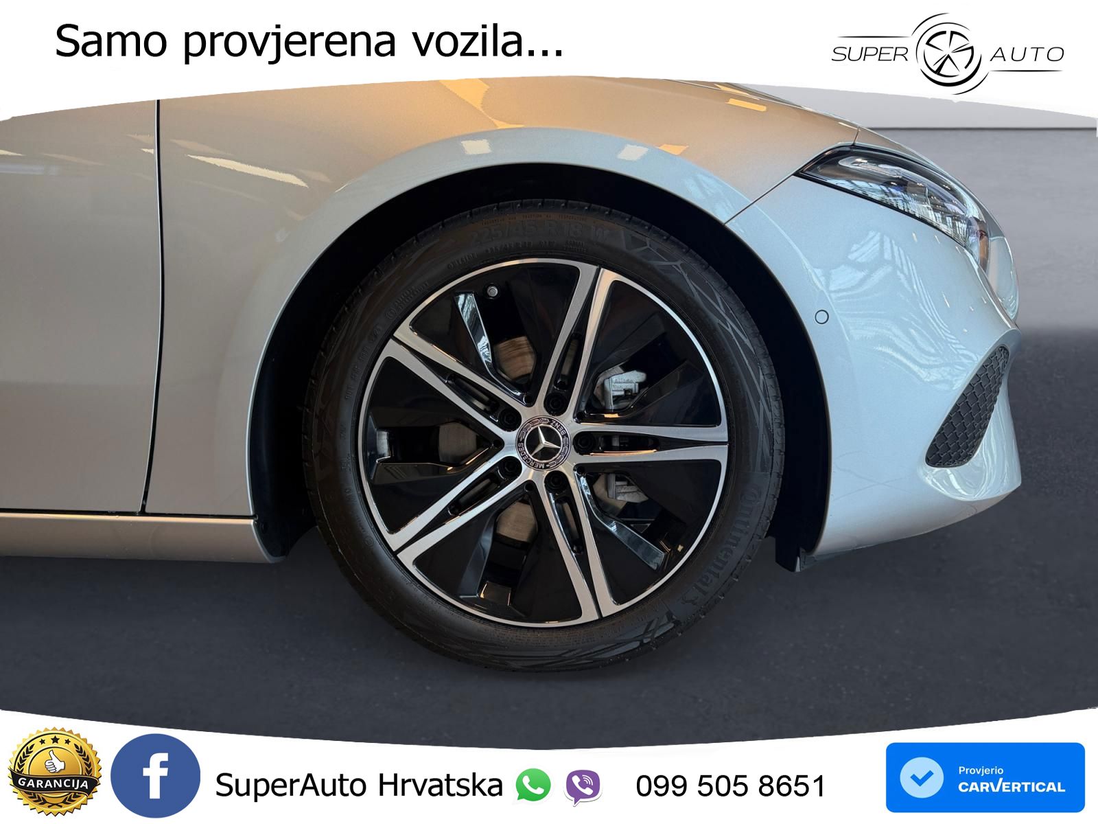 Mercedes-Benz A 200 7G-DCT LED+GR SJED+ACC