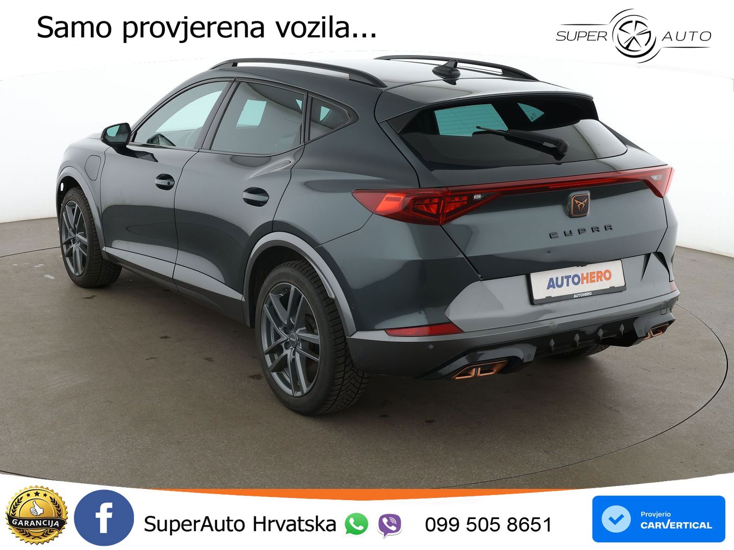 Cupra Formentor 1.4 TSI (245 KS) e-Hybrid DSG VZ LED+GR SJED+ACC