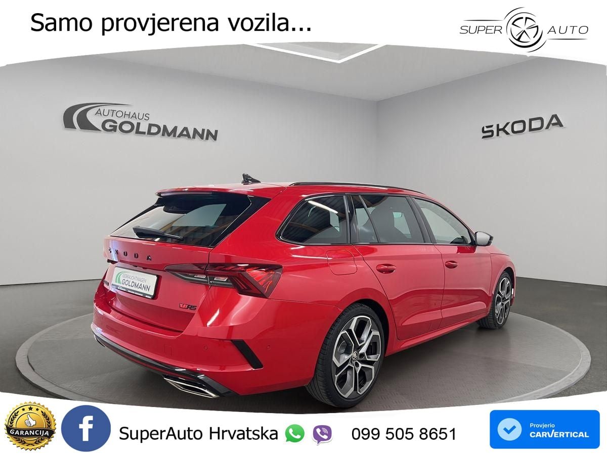 Škoda Octavia Combi RS 2.0 TDI (200 KS) DSG LED+GR SJED+ACC