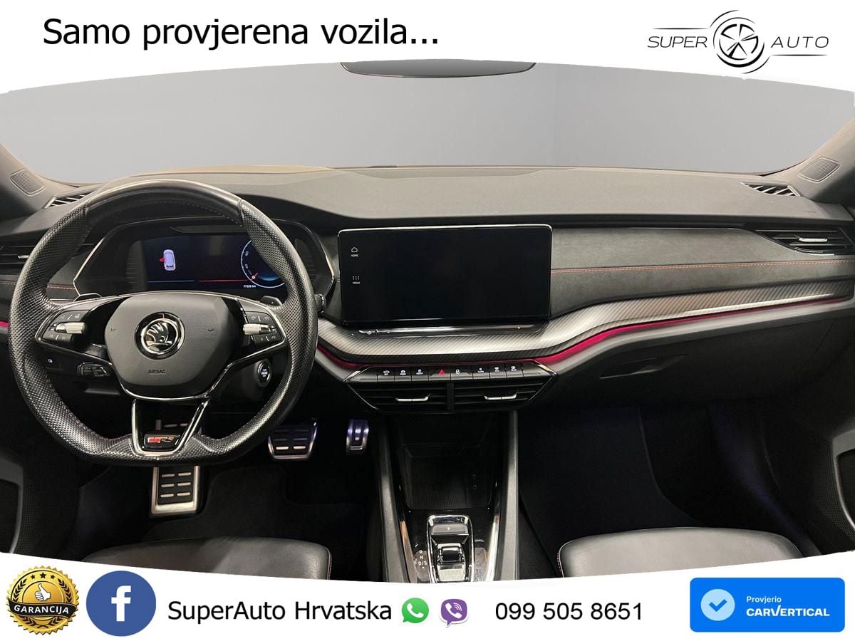 Škoda Octavia Combi RS 2.0 TDI (200 KS) DSG LED+GR SJED+ACC
